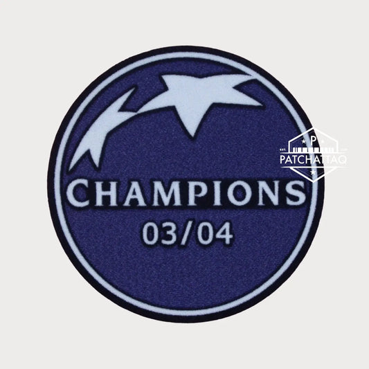 Patch Thermocollant UEFA Champions League Champions 03/04 FC Porto Patchattaq