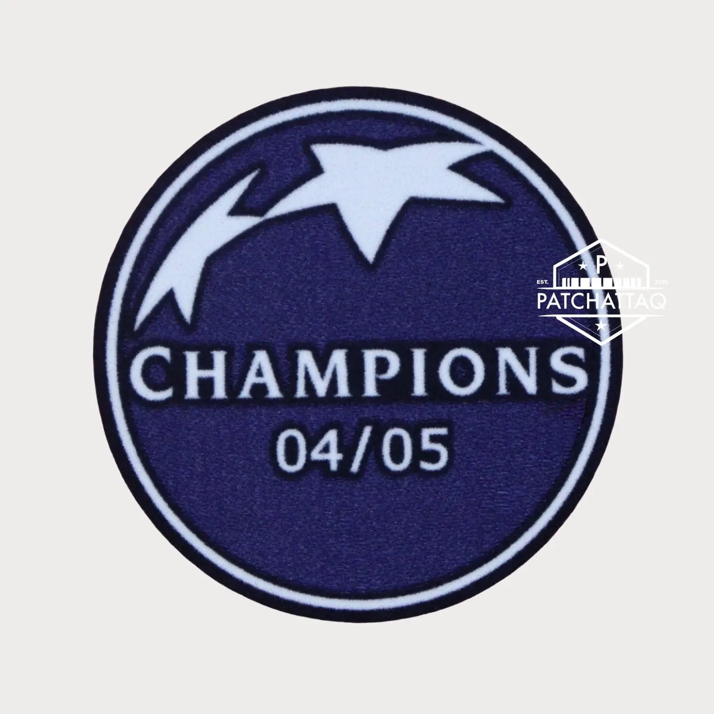 Patch Thermocollant UEFA Champions League Champions 04/05 Liverpool Patchattaq