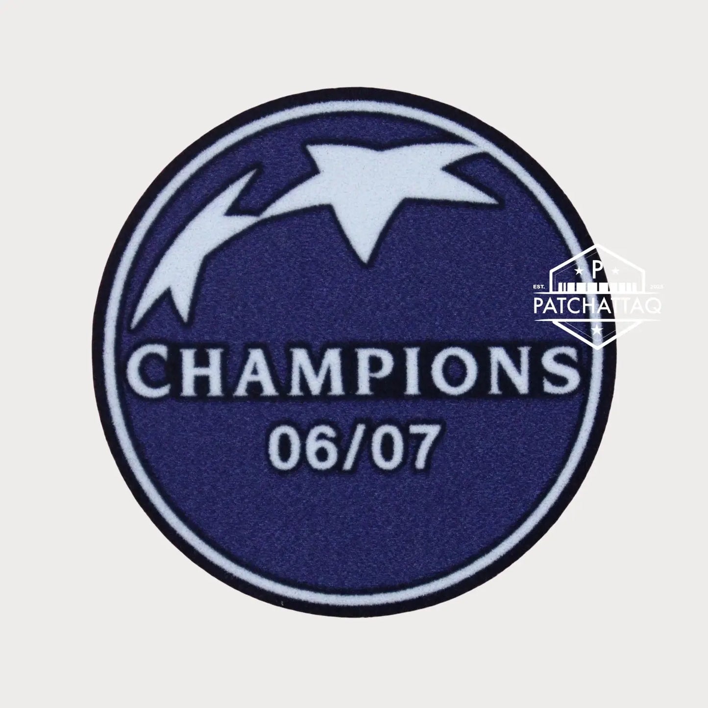 Patch Thermocollant UEFA Champions League Champions 06/07 AC Milan Patchattaq