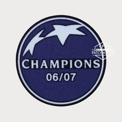 Patch Thermocollant UEFA Champions League Champions 06/07 AC Milan Patchattaq