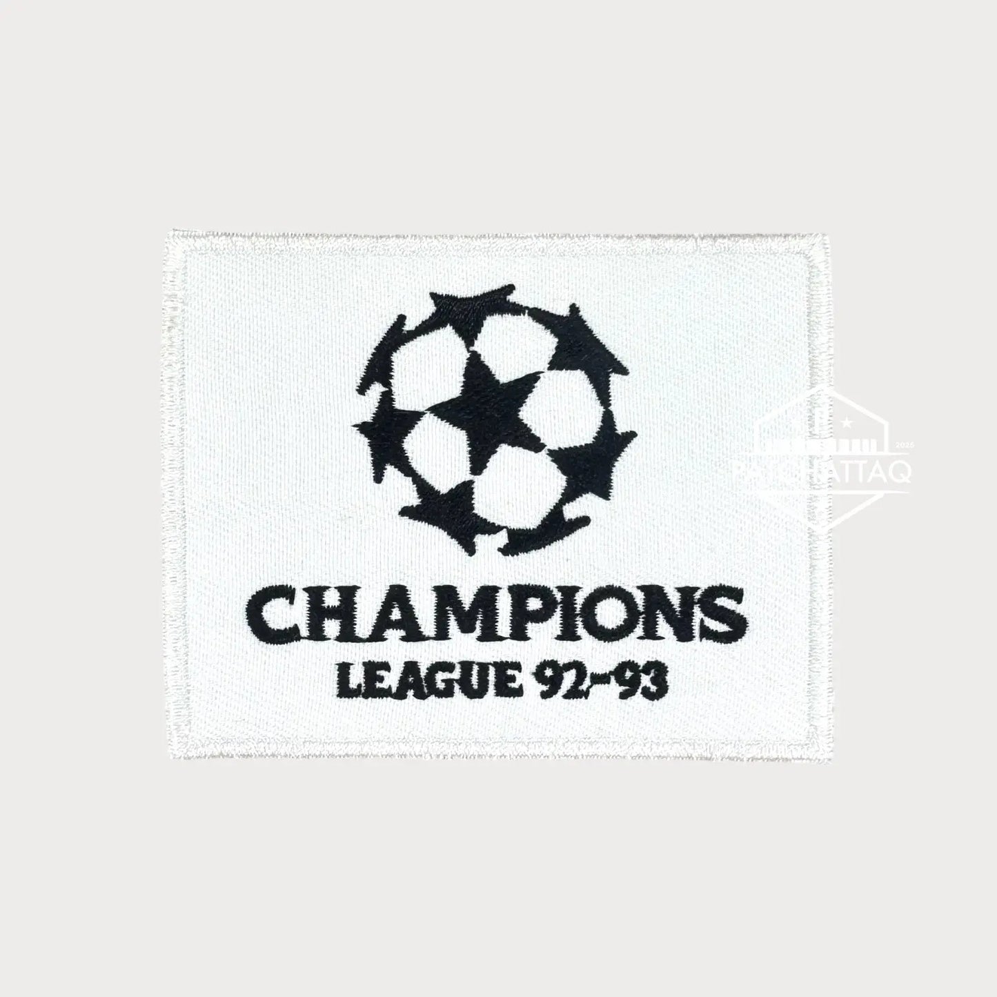 Patch Thermocollant UEFA Champions League 1992-1993 Patchattaq
