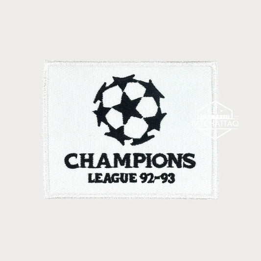 Patch Thermocollant UEFA Champions League 1992-1993 Patchattaq