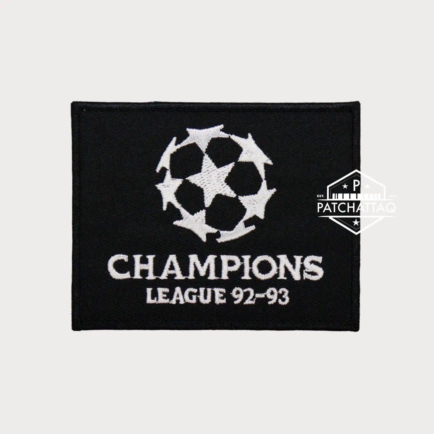 Patch Thermocollant UEFA Champions League 1992-1993 Patchattaq