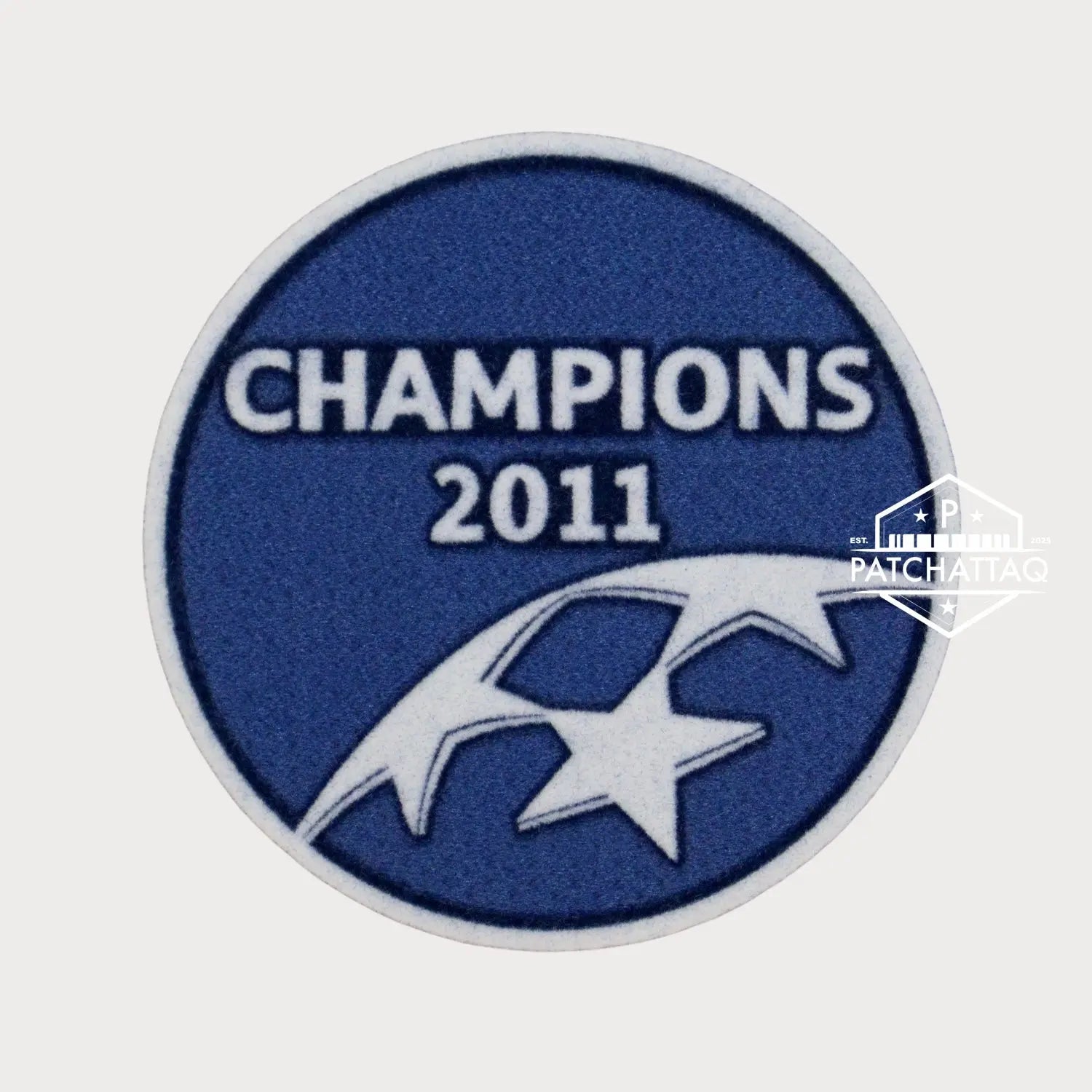 Patch Thermocollant UEFA Champions League Champions 2011 FC Barcelone Patchattaq