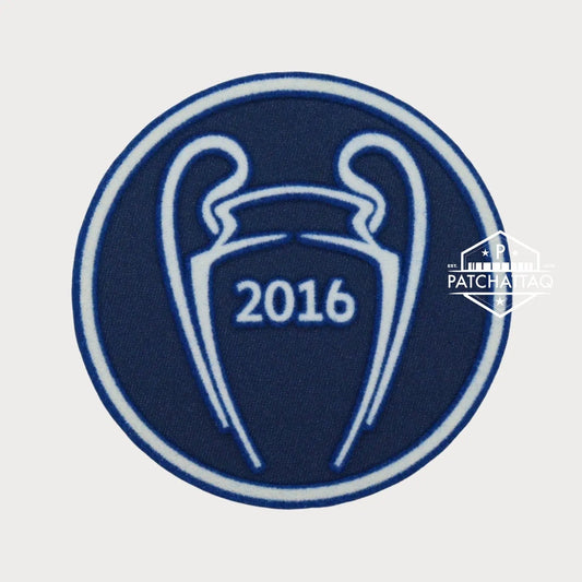 Patch Thermocollant UEFA Champions League Champions 2016 Real Madrid Patchattaq
