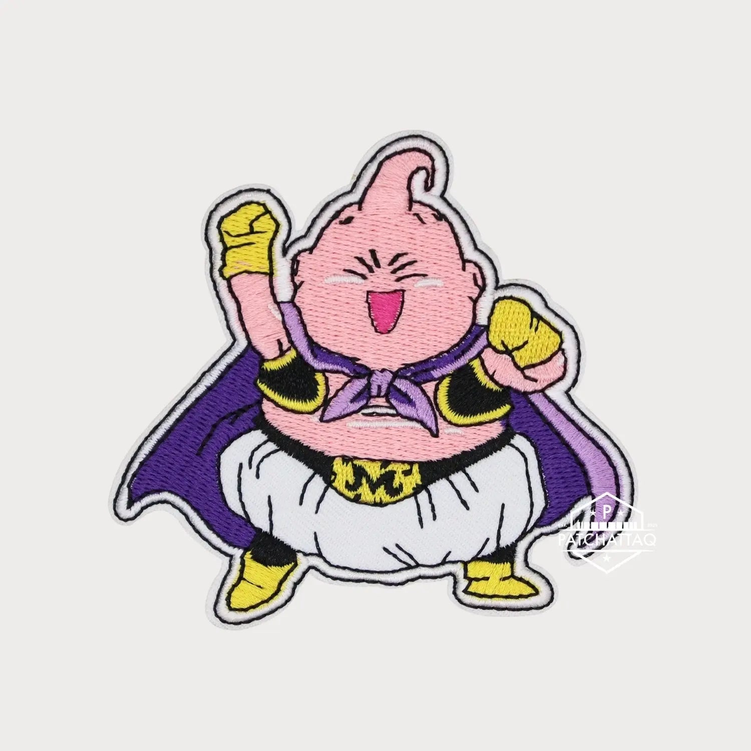 Patch Thermocollant Boo DBZ Dragon Ball Z Tissage Précis Haute Qualité Patchattaq