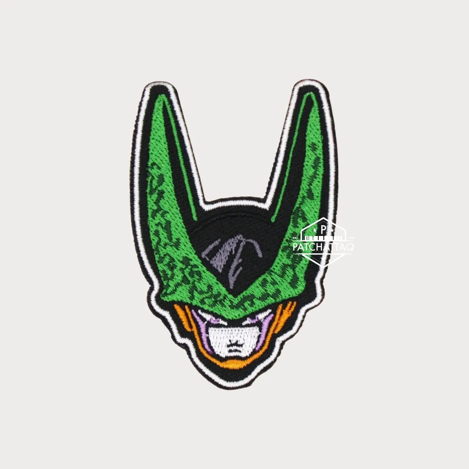 Patch Thermocollant Cell Dragon Ball Z Tissage Précis Haute Qualité Patchattaq