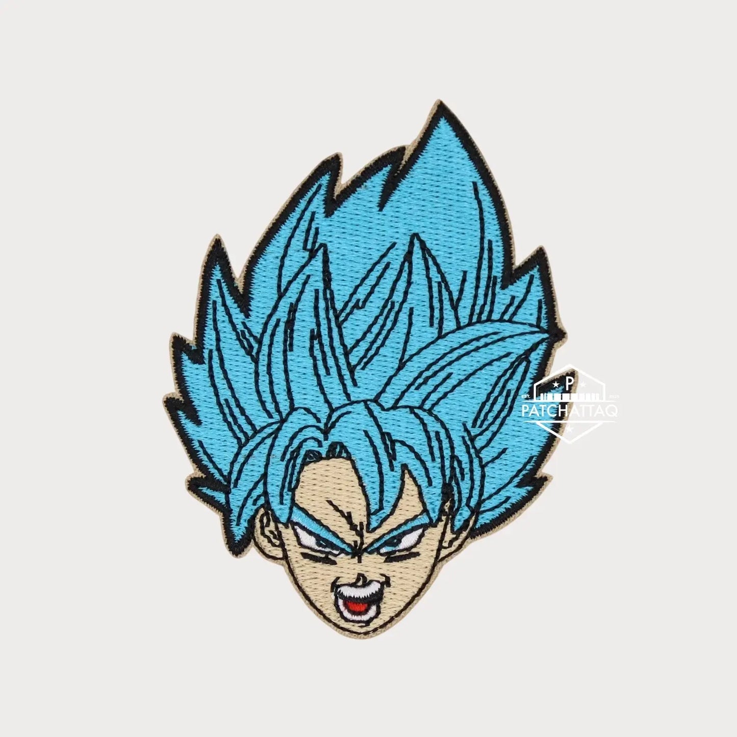 Patch Thermocollant Goku Dragon Ball Super Tissage Haute Qualité Patchattaq