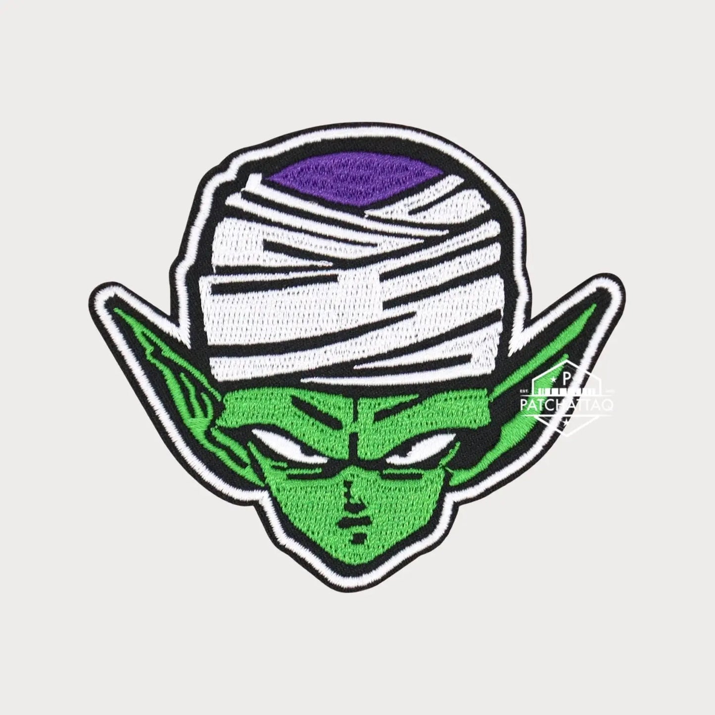 Patch Thermocollant Piccolo Dragon Ball Z Tissage Précis Haute Qualité Patchattaq