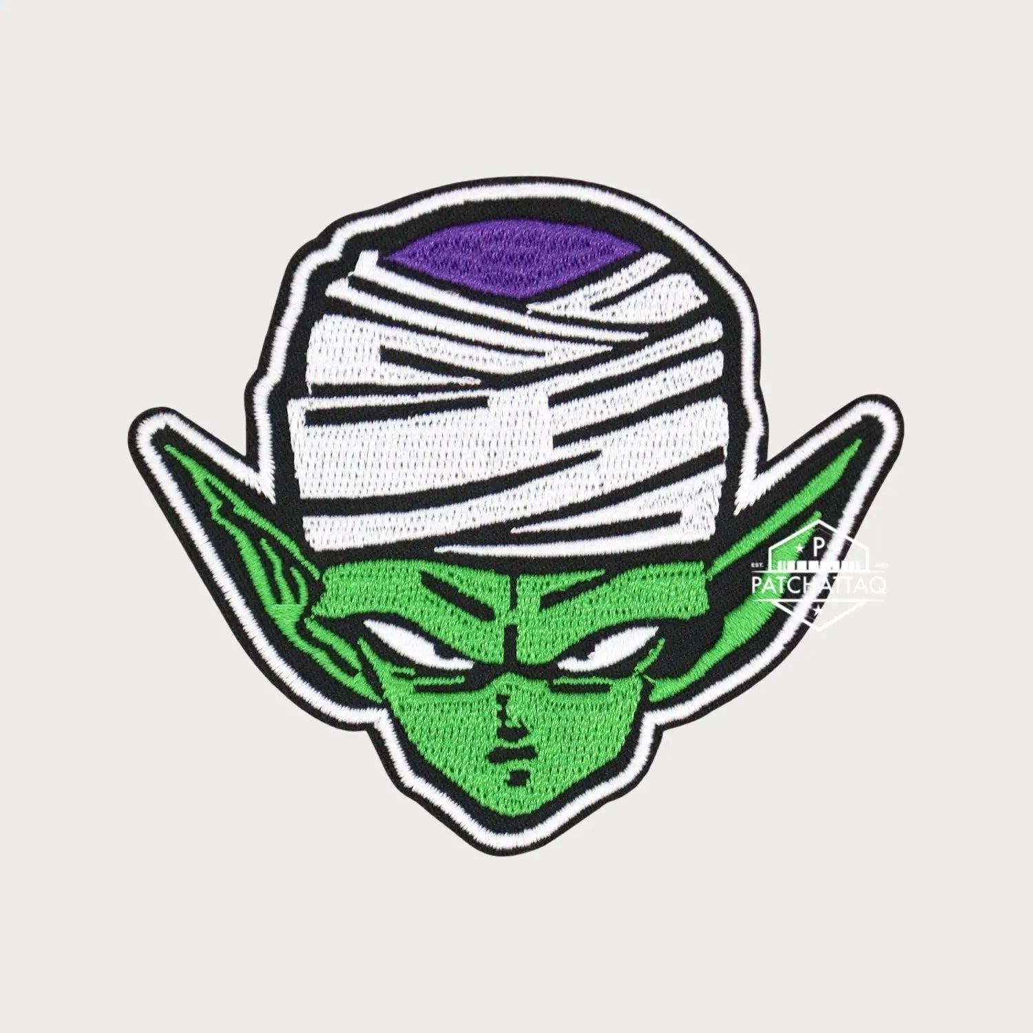 Patch Thermocollant Piccolo Dragon Ball Z Tissage Précis Haute Qualité Patchattaq