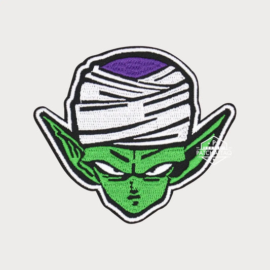 Patch Thermocollant Piccolo Dragon Ball Z Tissage Précis Haute Qualité Patchattaq