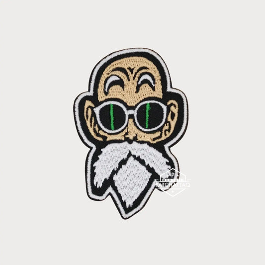 Patch Thermocollant Tortue Géniale DBZ Tissage Précis Haute Qualité Patchattaq