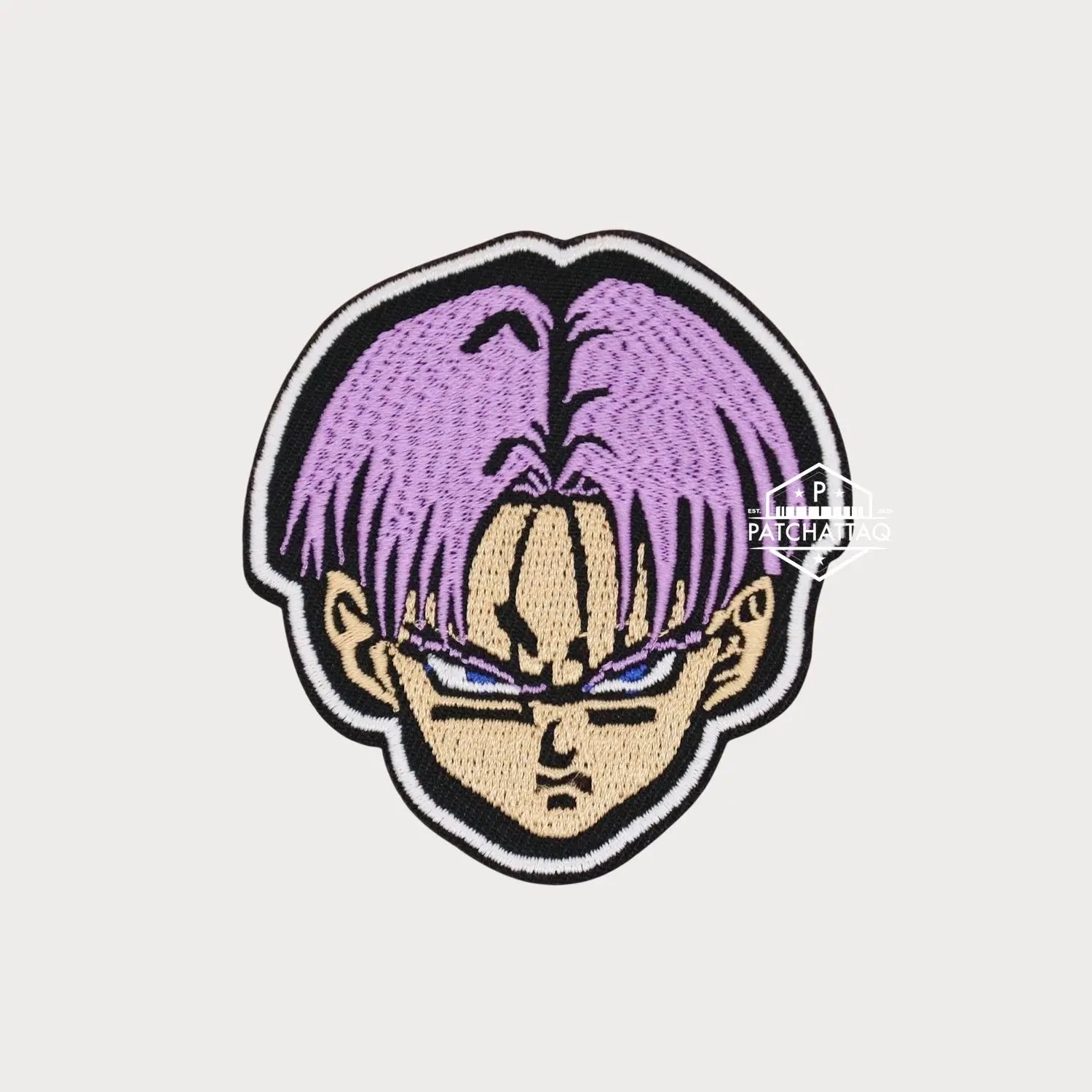 Patch Thermocollant Trunks Dragon Ball Z Tissage Précis Haute Qualité Patchattaq