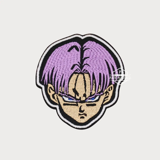 Patch Thermocollant Trunks Dragon Ball Z Tissage Précis Haute Qualité Patchattaq