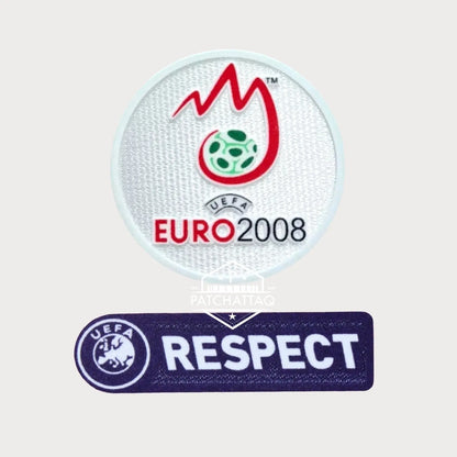 Patch Thermocollant UEFA Euro 2008 + Respect Patchattaq