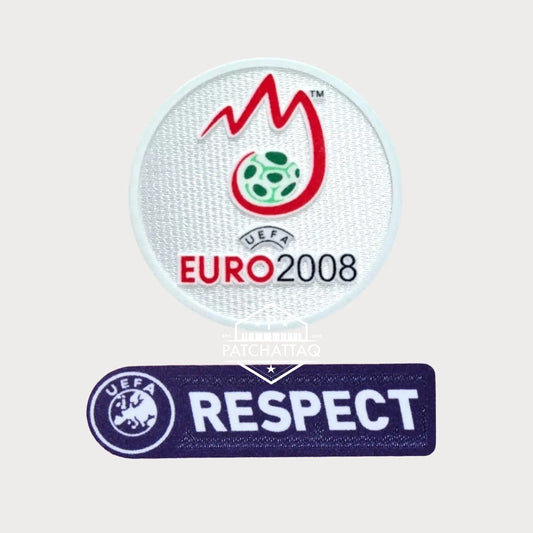 Patch Thermocollant UEFA Euro 2008 + Respect Patchattaq