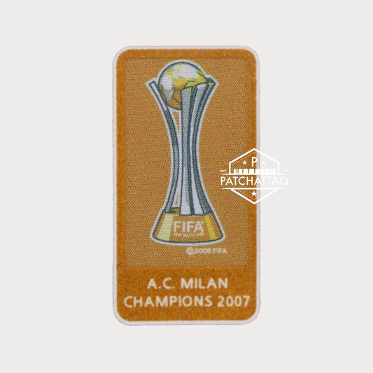Patch Thermocollant FIFA Club World Cup Champions 2007 AC Milan Patchattaq