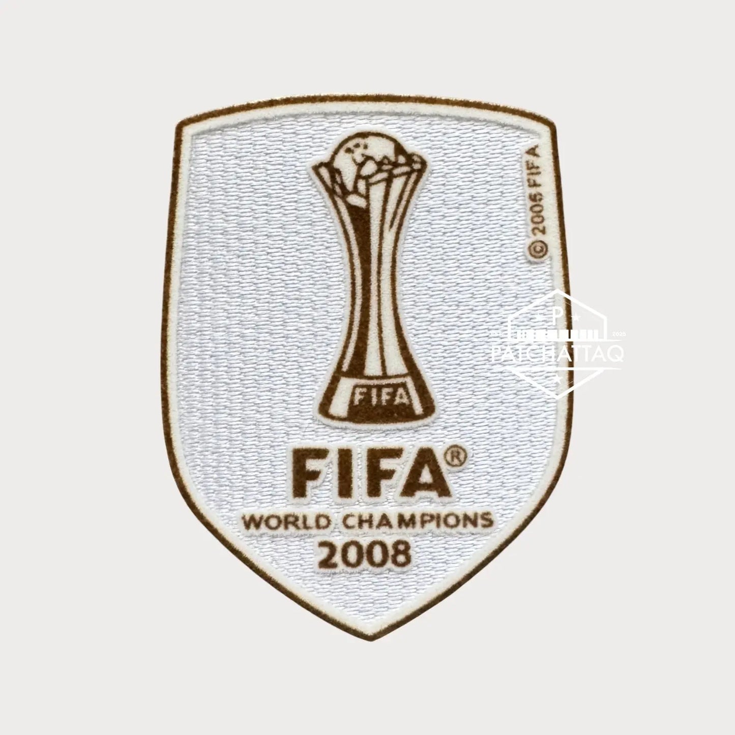 Patch Thermocollant FIFA Club World Cup Champions 2008 Manchester United Patchattaq