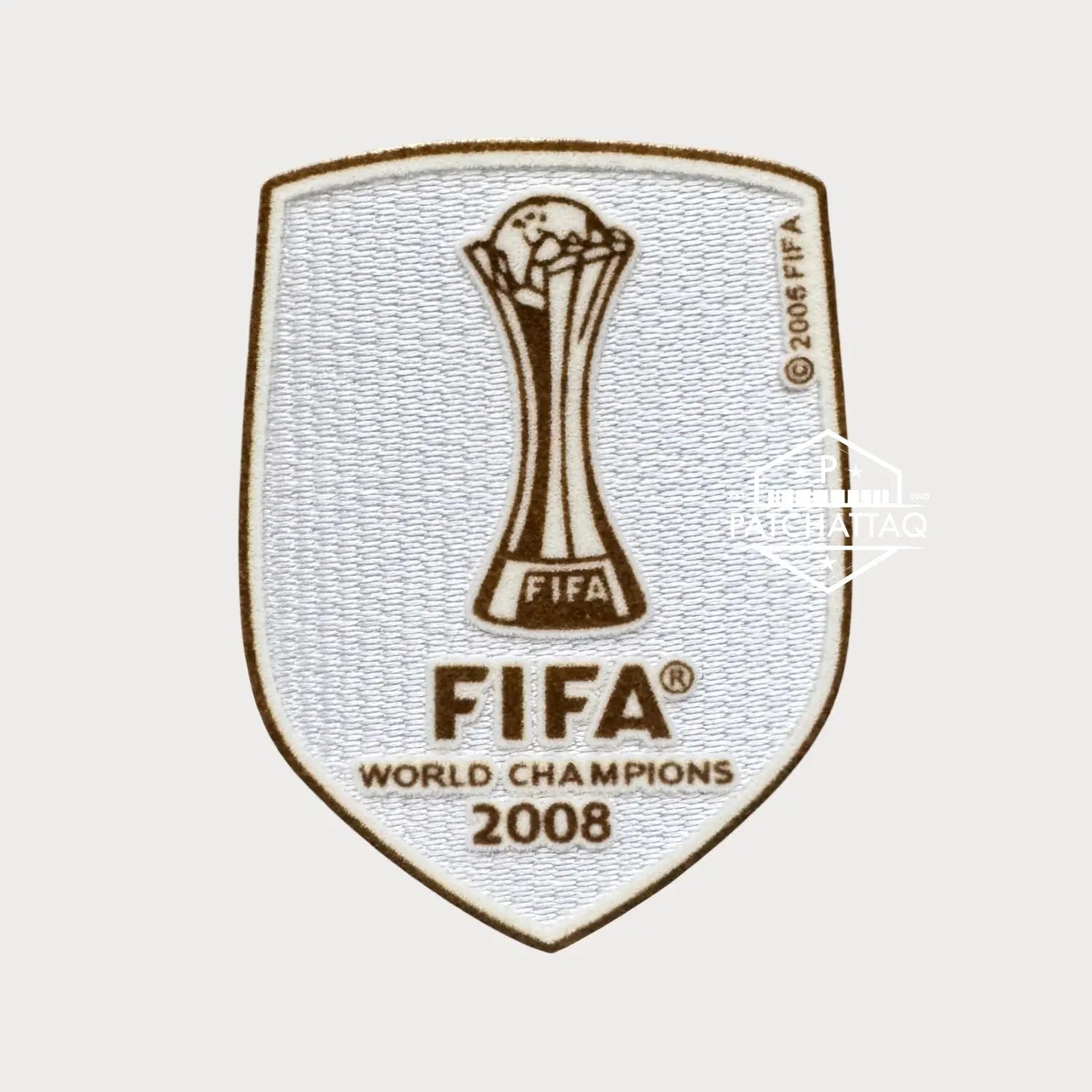 Patch Thermocollant FIFA Club World Cup Champions 2008 Manchester United Patchattaq