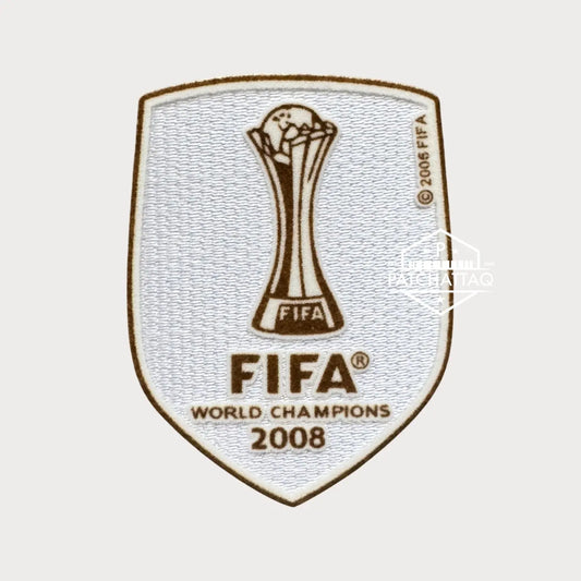 Patch Thermocollant FIFA Club World Cup Champions 2008 Manchester United Patchattaq