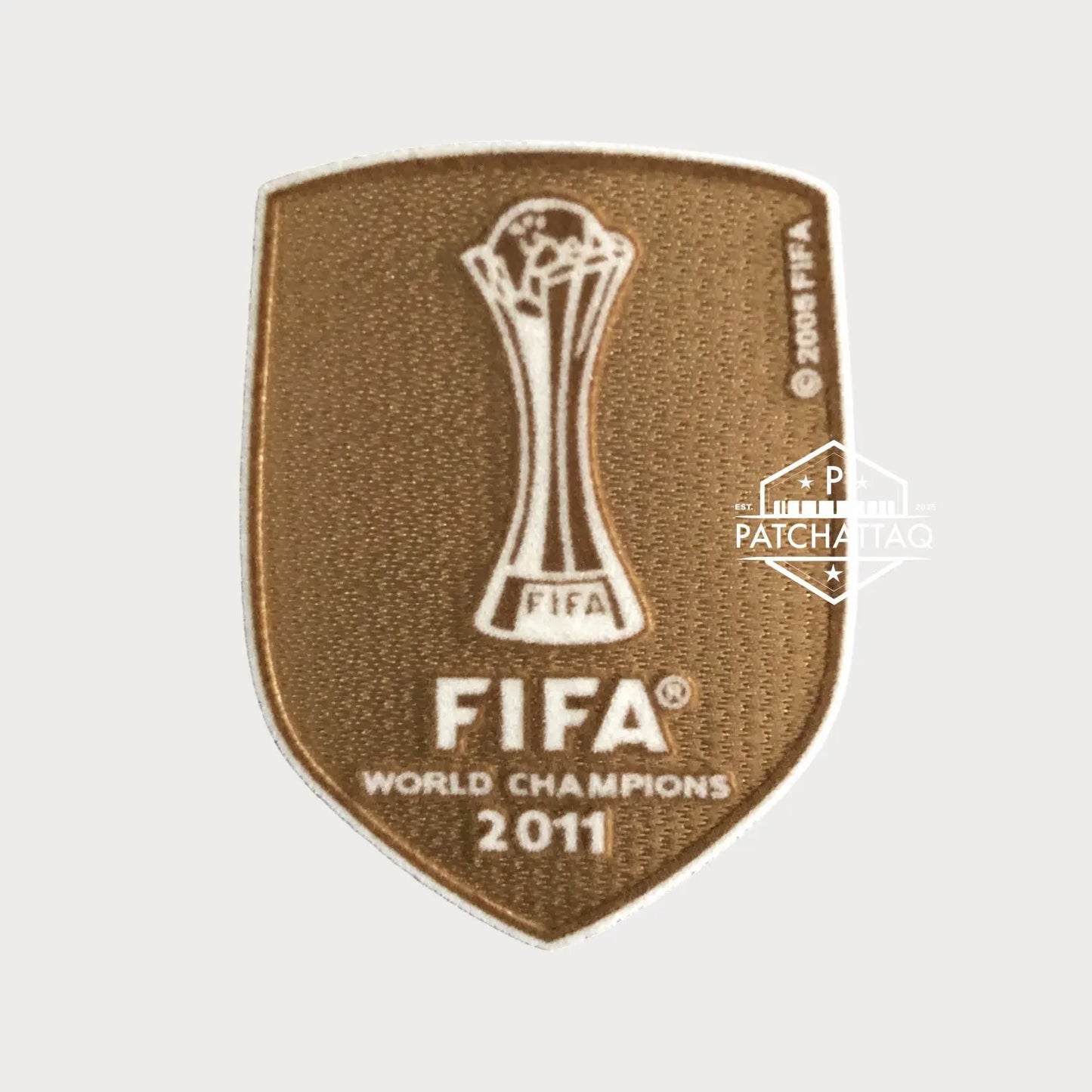 Patch Thermocollant FIFA Club World Cup Champions 2011 FC Barcelone Patchattaq