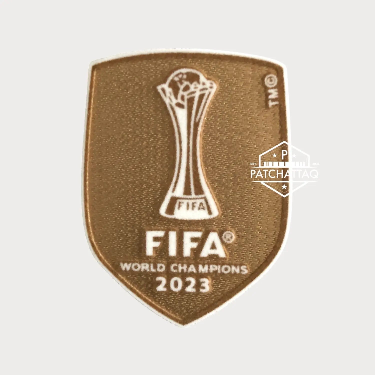 Patch Thermocollant FIFA Club World Cup Champions 2023 Manchester City Patchattaq