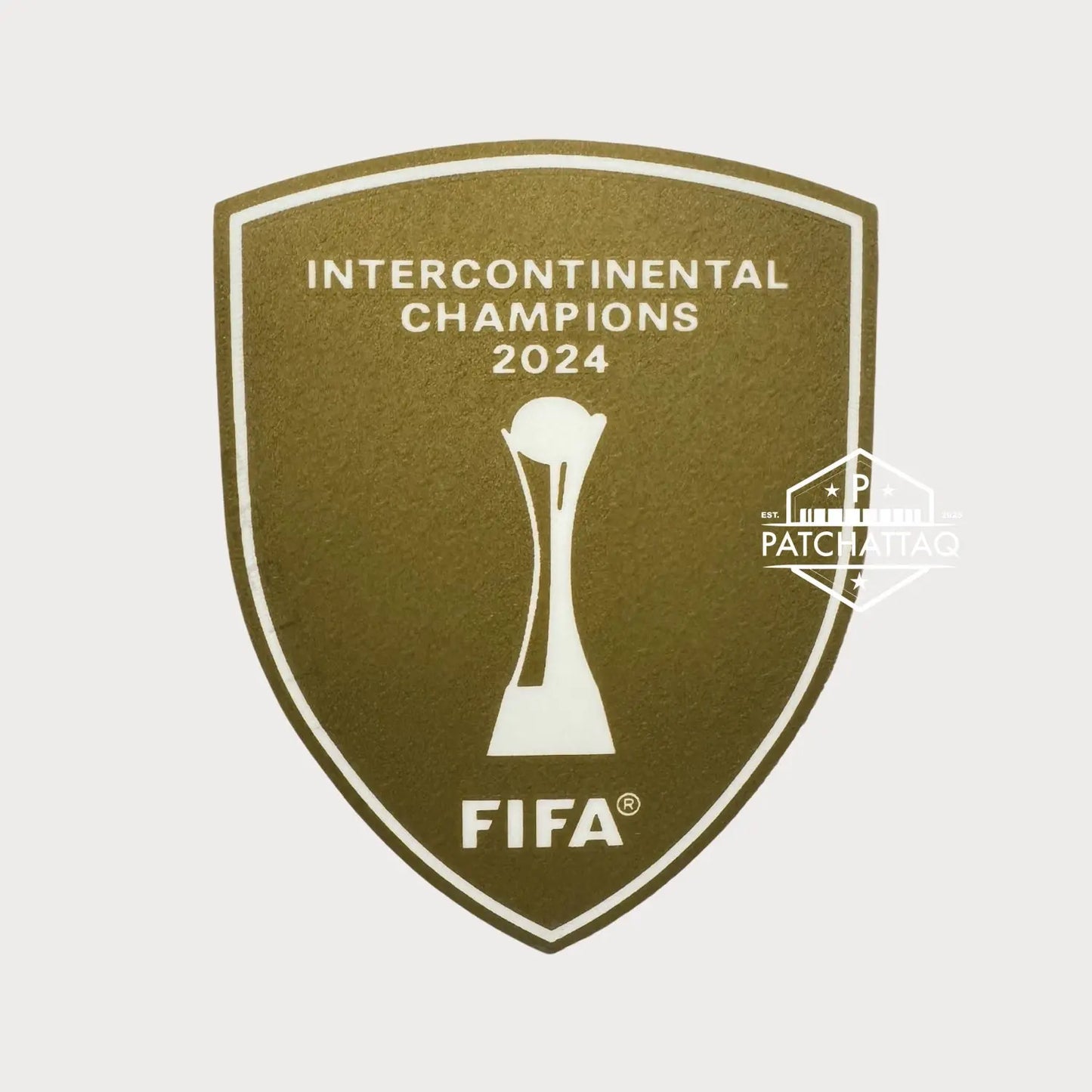 Patch Thermocollant Real Madrid FIFA Intercontinental Champions 2024 Patchattaq