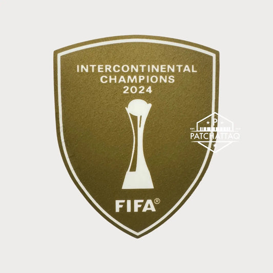 Patch Thermocollant Real Madrid FIFA Intercontinental Champions 2024 Patchattaq
