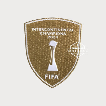 Patch Thermocollant Real Madrid FIFA Intercontinental Champions 2024 Patchattaq