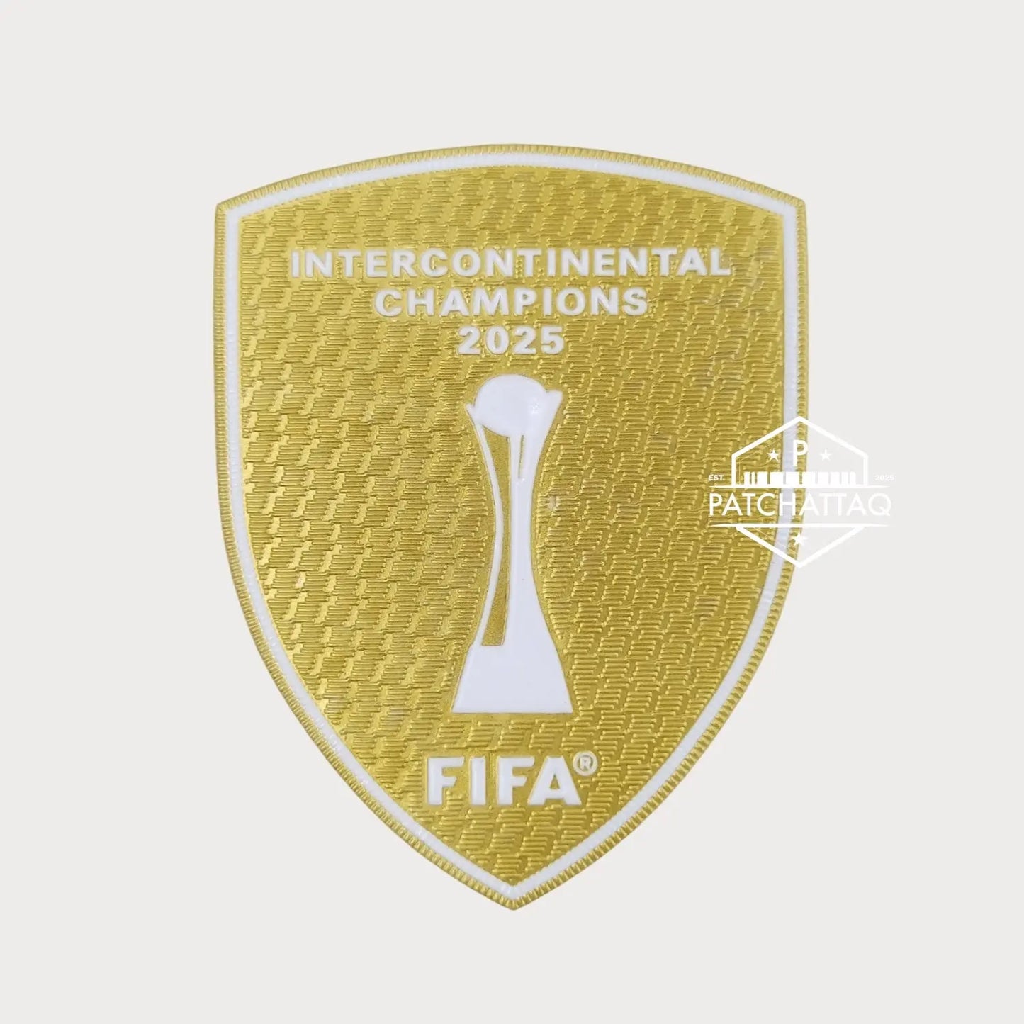 Patch Badge Thermocollant PSG FIFA Intercontinental Champions 2025 Patchattaq