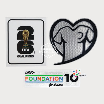 Patchs Thermocollants FIFA World Cup 2026 Qualifiers Zone Europe Patchattaq