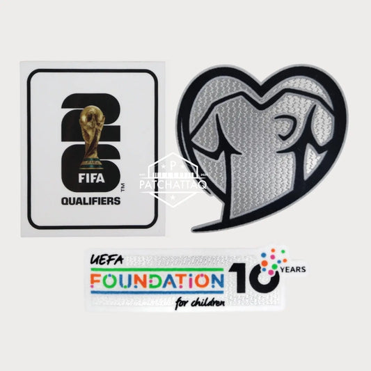 Patchs Thermocollants FIFA World Cup 2026 Qualifiers Zone Europe Patchattaq