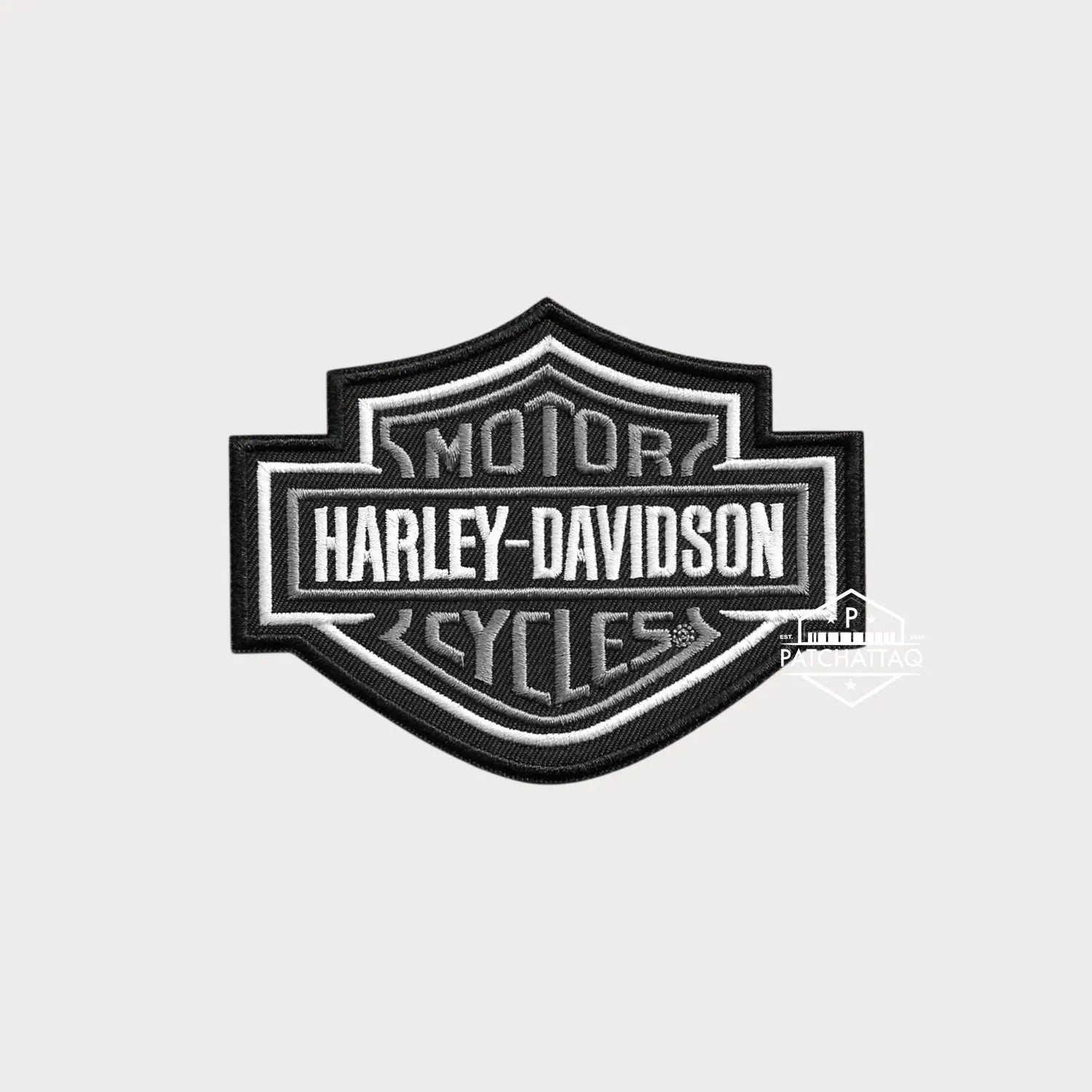 Patch Thermocollant Harley-Davidson L Broderie Précise Haute Qualité Patchattaq