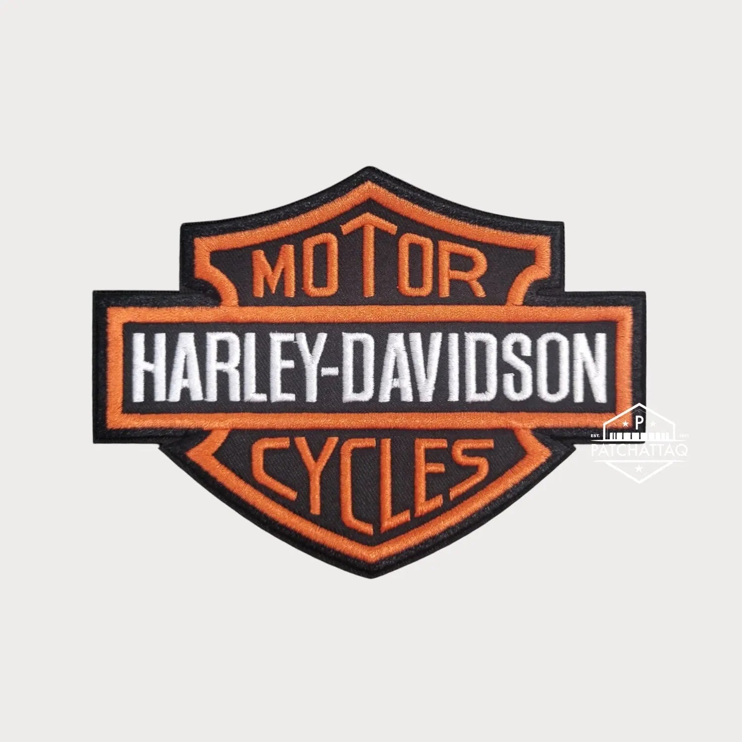 Patch Thermocollant Harley-Davidson XL Broderie Précise Haute Qualité Patchattaq