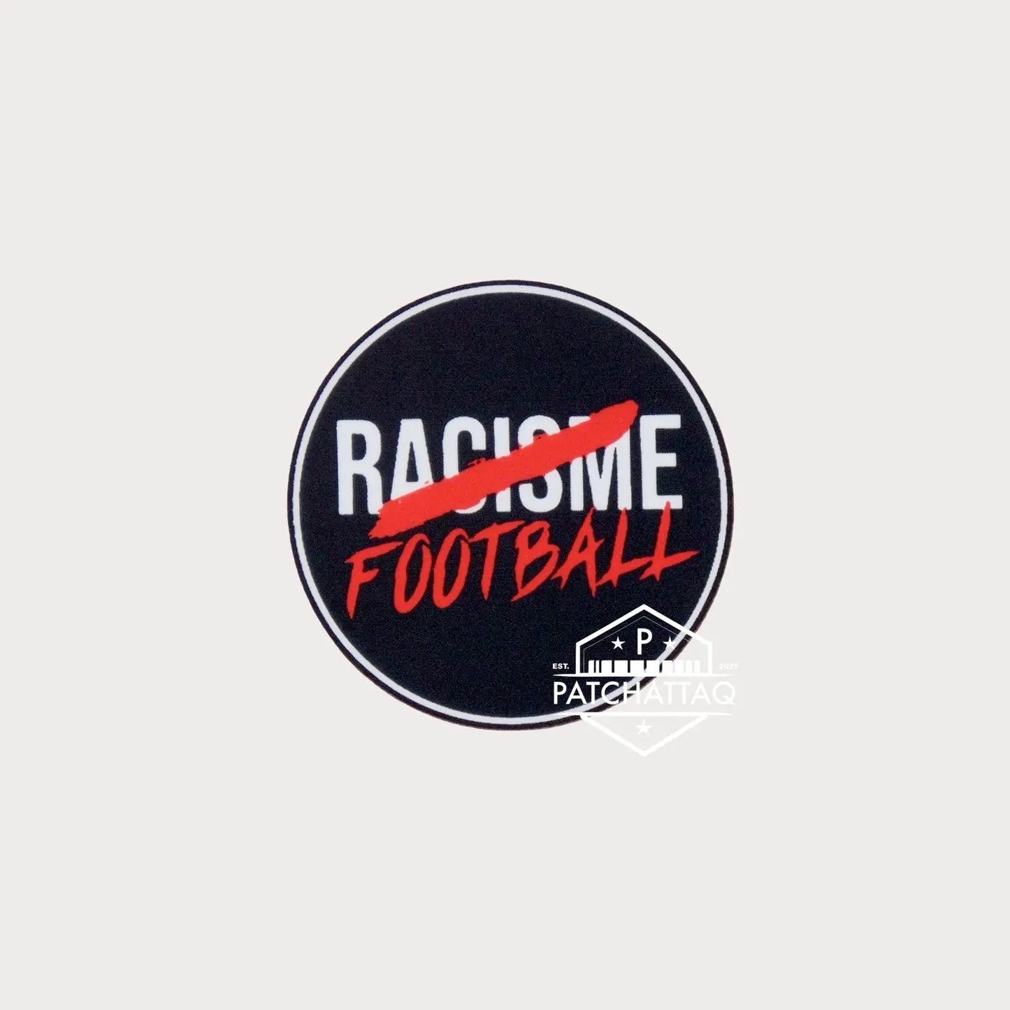 Patch Thermocollant Ligue 1 Uber Eats 2023-2024 Racisme Football Patchattaq