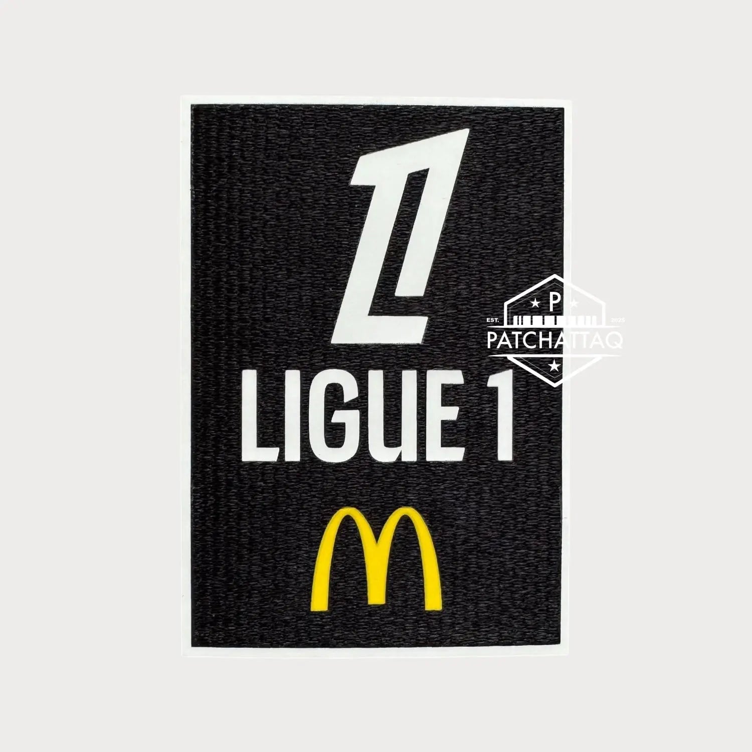 Patch Thermocollant Ligue 1 McDonald's 2024-2026 Patchattaq