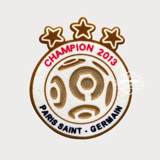 Patch Thermocollant Ligue 1 Champion 2013 PSG Paris Saint-Germain Patchattaq