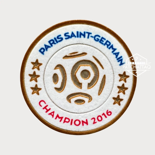Patch Thermocollant Ligue 1 Champion 2016 PSG Paris Saint-Germain Patchattaq
