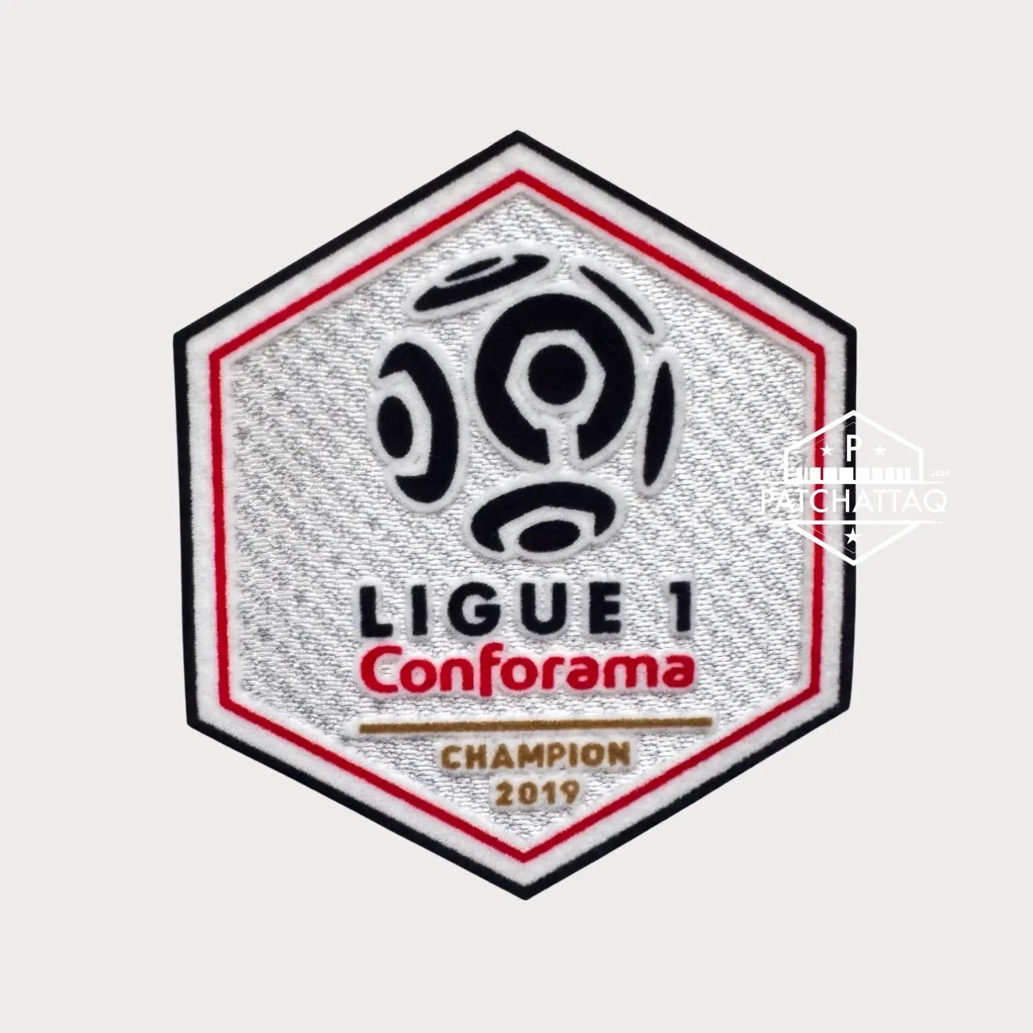 Patch Thermocollant Ligue 1 Champion 2019 PSG Paris Saint-Germain Patchattaq