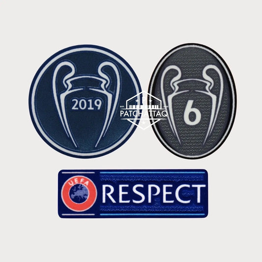 Patchs Thermocollants Liverpool UEFA Champions League 2019-2020 Patchattaq
