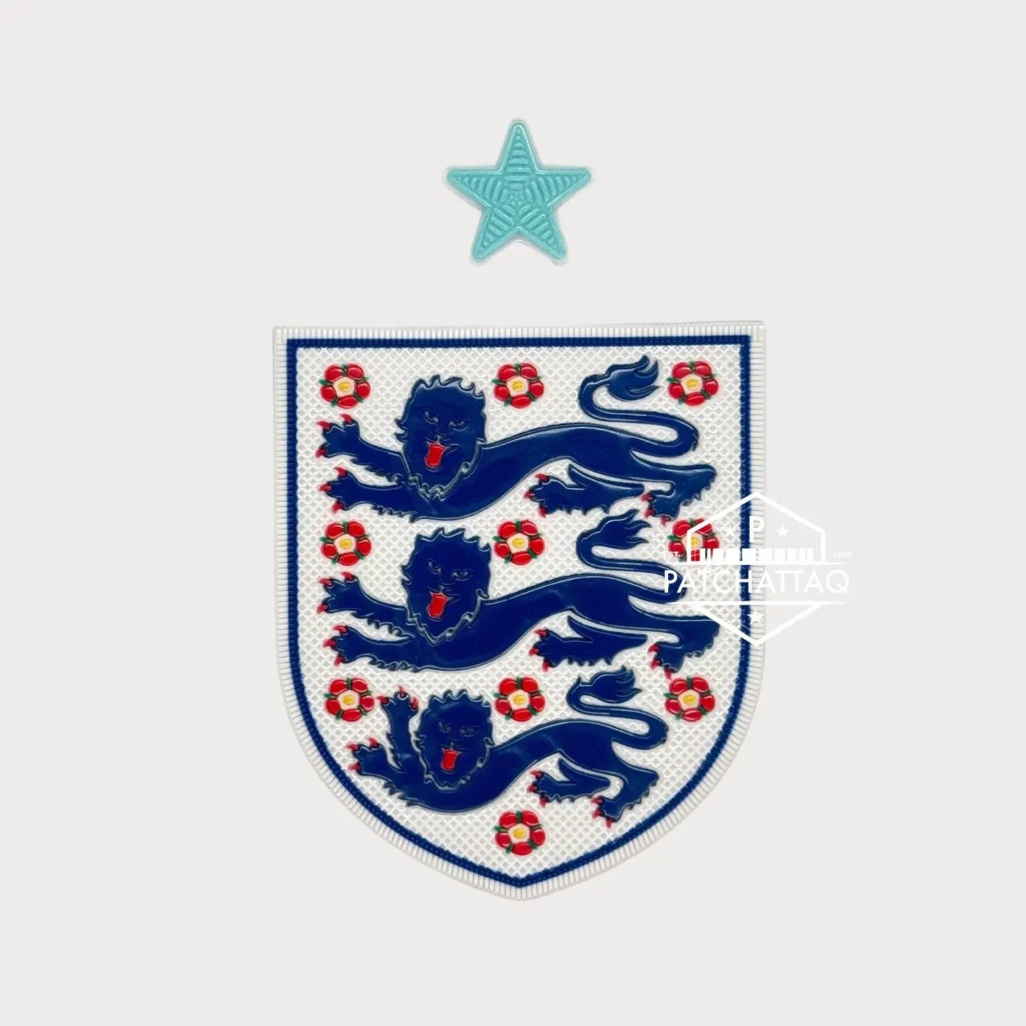 Patch Ecusson Logo Thermocollant Angleterre Away Patchattaq