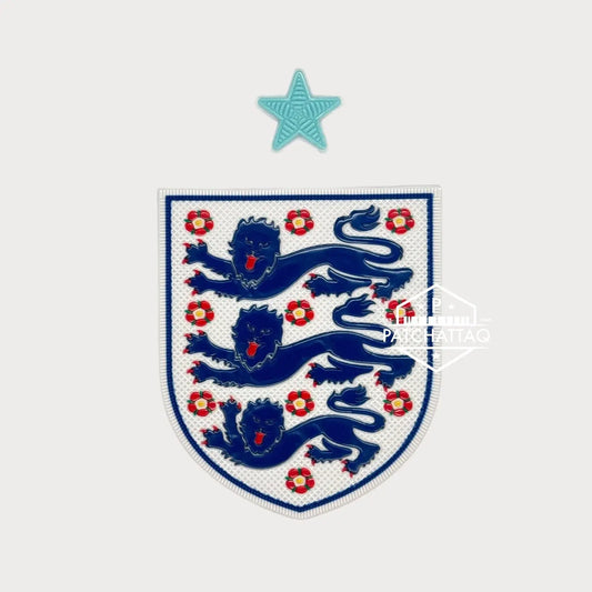 Patch Ecusson Logo Thermocollant Angleterre Away Patchattaq