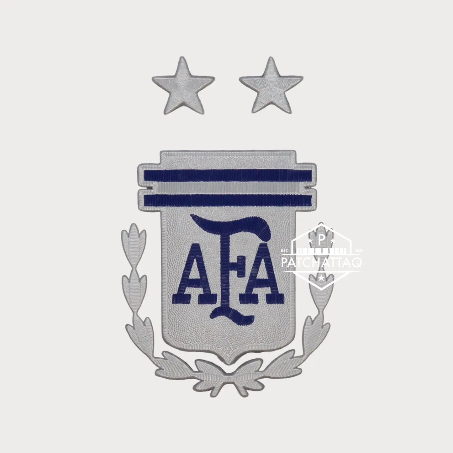 Patch Écusson Logo Thermocollant Argentine Away 2022 Patchattaq