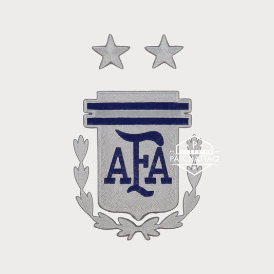Patch Écusson Logo Thermocollant Argentine Away 2022 Patchattaq