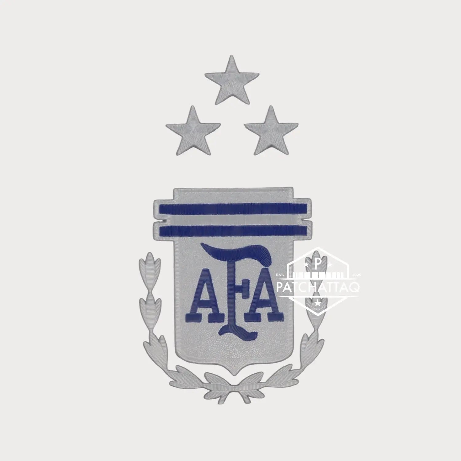 Patch Écusson Logo Thermocollant Argentine Away 2023 Patchattaq