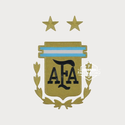 Patch Écusson Logo Thermocollant Argentine Home 2022 Patchattaq
