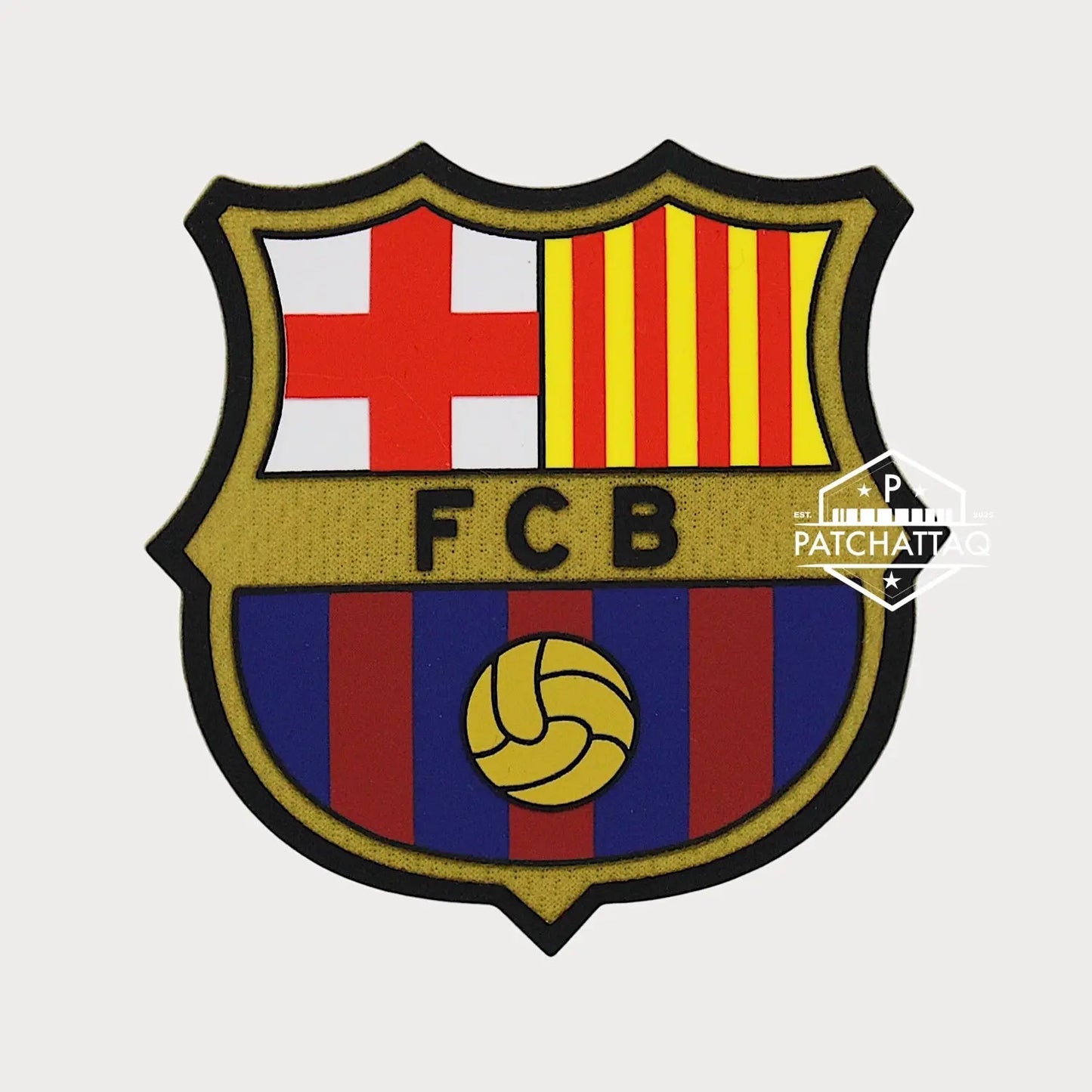 Patch Écusson Logo Thermocollant FC Barcelone Home Patchattaq