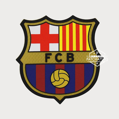 Patch Écusson Logo Thermocollant FC Barcelone Home Patchattaq