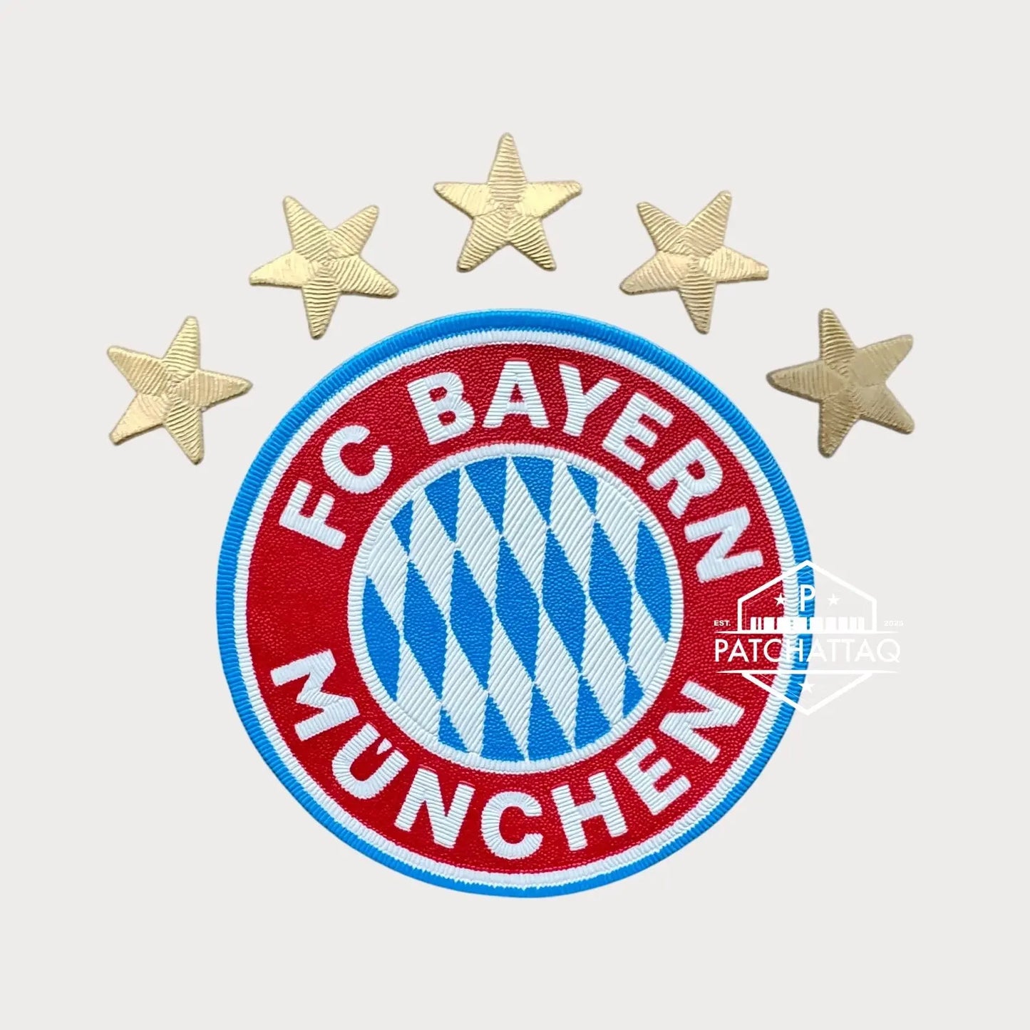 Patch Écusson Logo Thermocollant Bayern Munich 2021-2026 Patchattaq