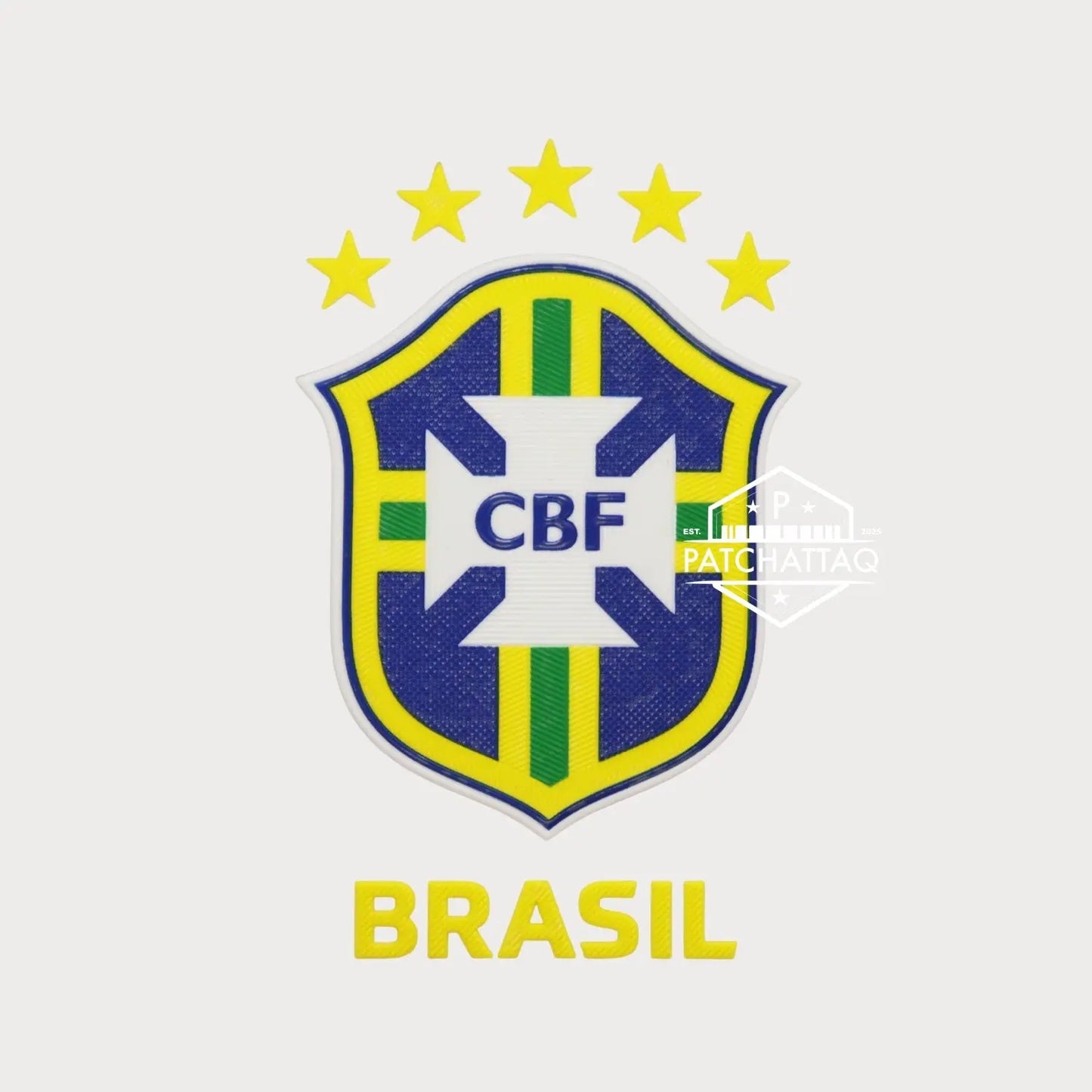 Patch Écusson Logo Thermocollant Brésil Away Patchattaq